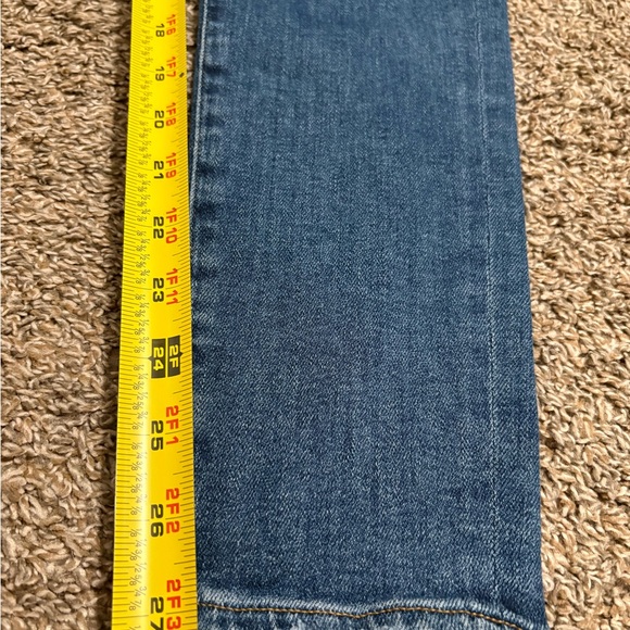 Agolde Sophie Light Blue Denim Jeans - Picture 3 of 9